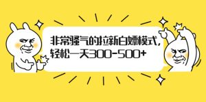 非常骚气的拉新白嫖模式，轻松一天300-500+-旺裕资源站